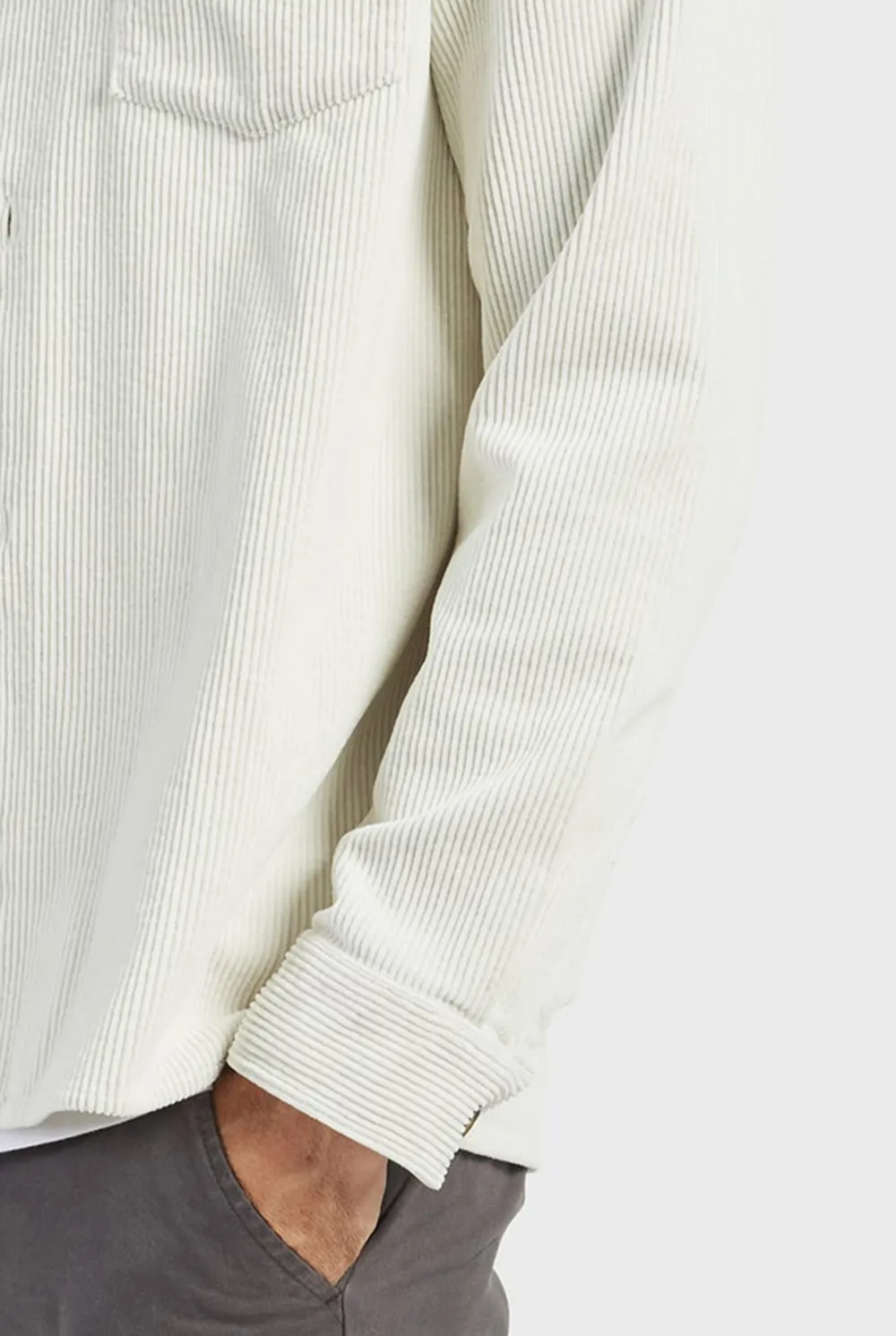 Thick Corduroy Button-up Jacket