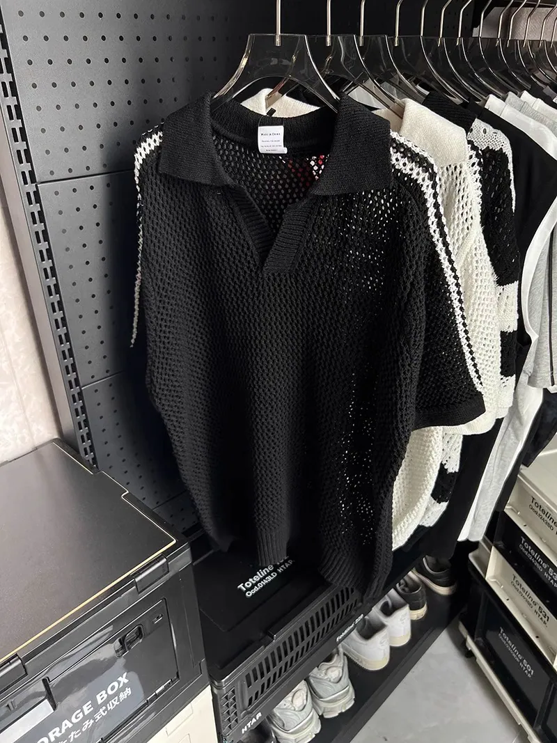 Loose Knit Hollow Top