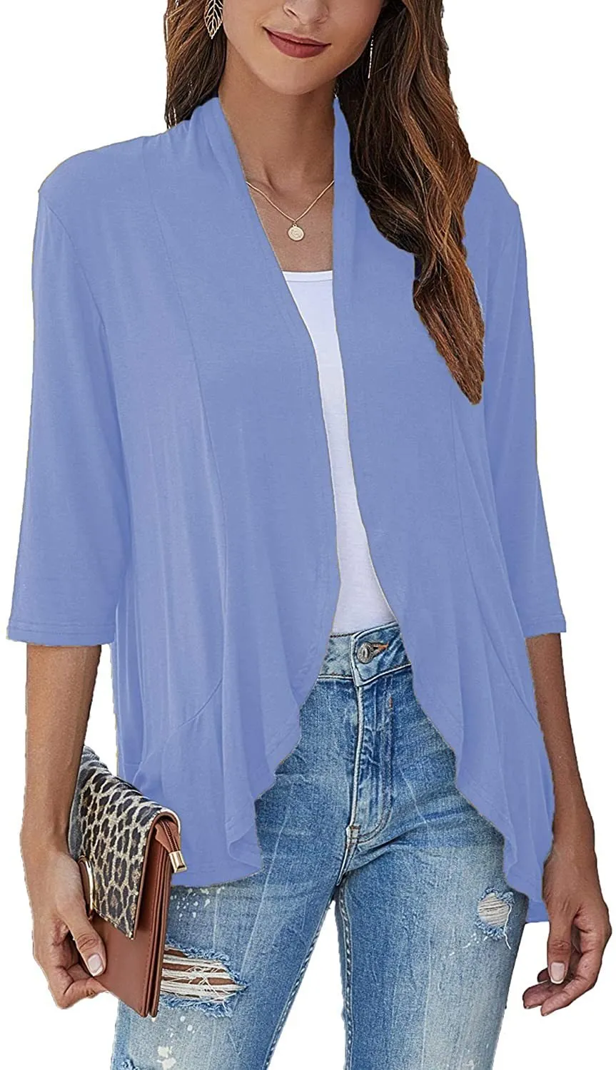 🔥Last Day ✨Women's Casual Lightweight Open Front Cardigans