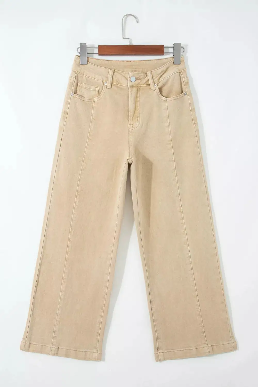 Modern Wide Leg Denim Jeans