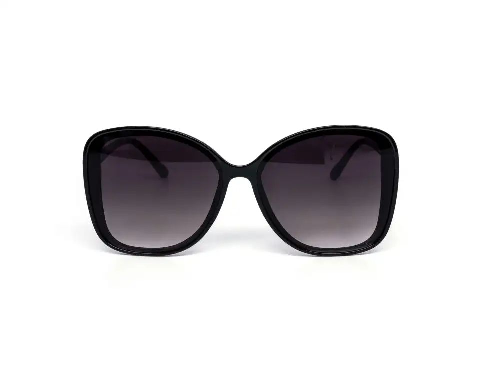 12-Pack Oversized Gradient Assorted Slim Sunglasses