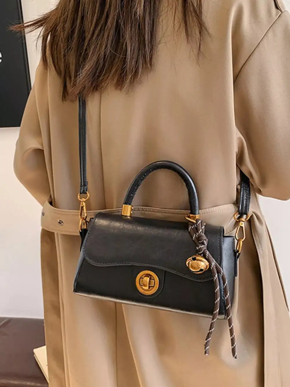 Top Handle Crossbody Bag
