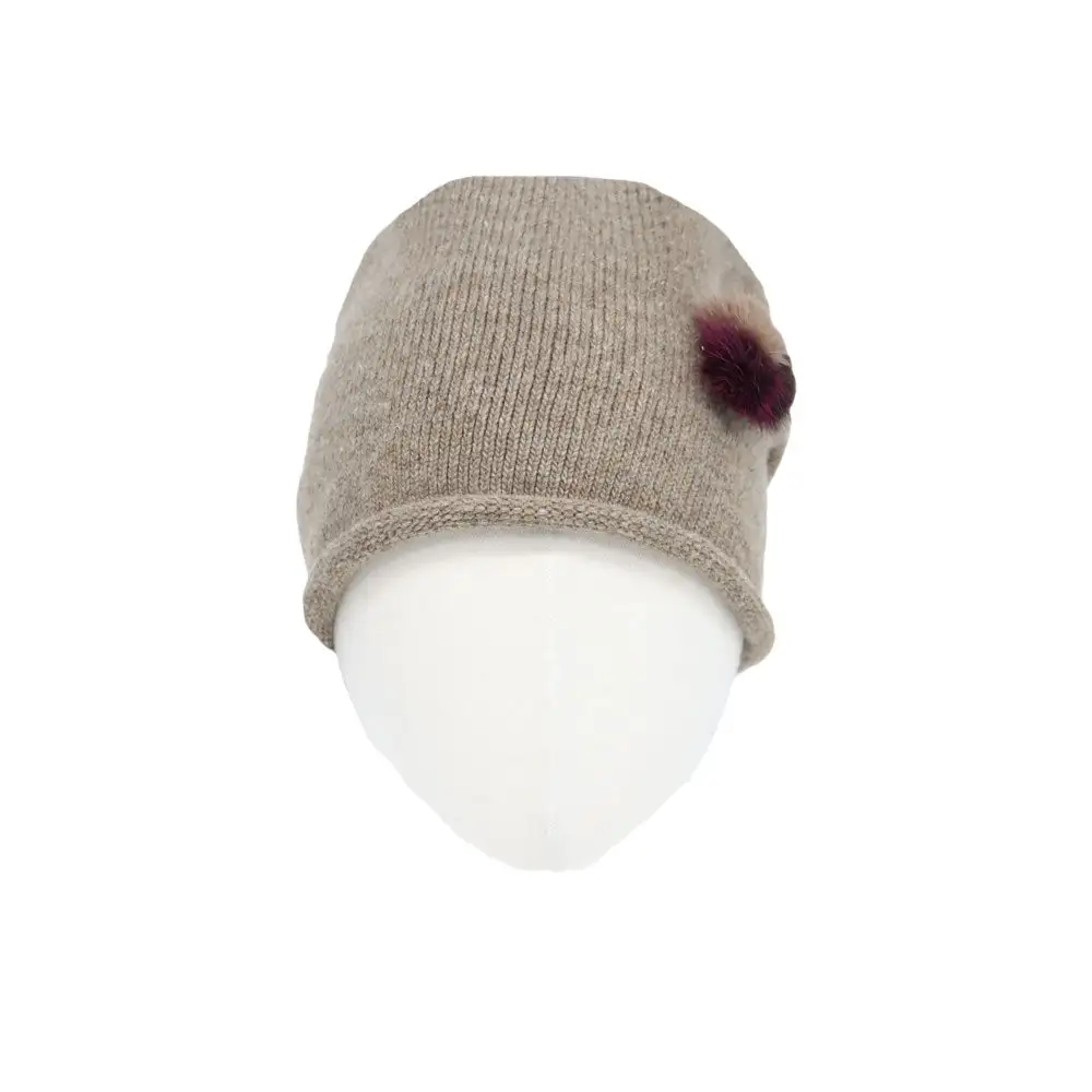 Knit Slouchy Beanie Hat