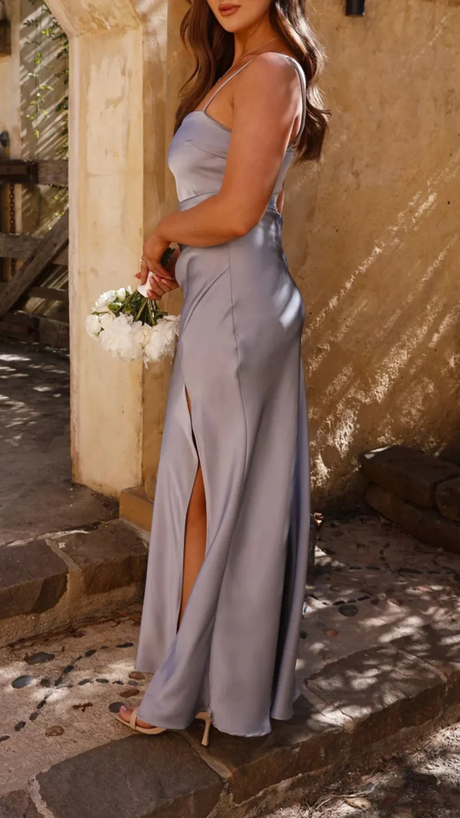 Square Neckline Dress