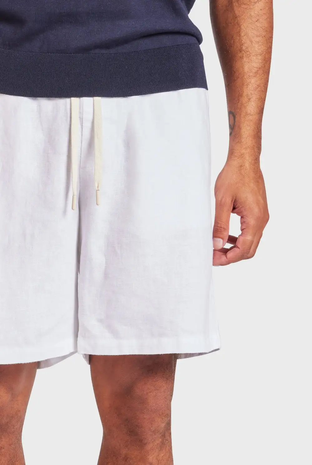 Jeff Linen Short-Oatmeal