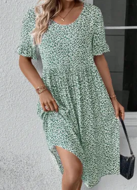 Fine Detail Refined Women's Midi Dress