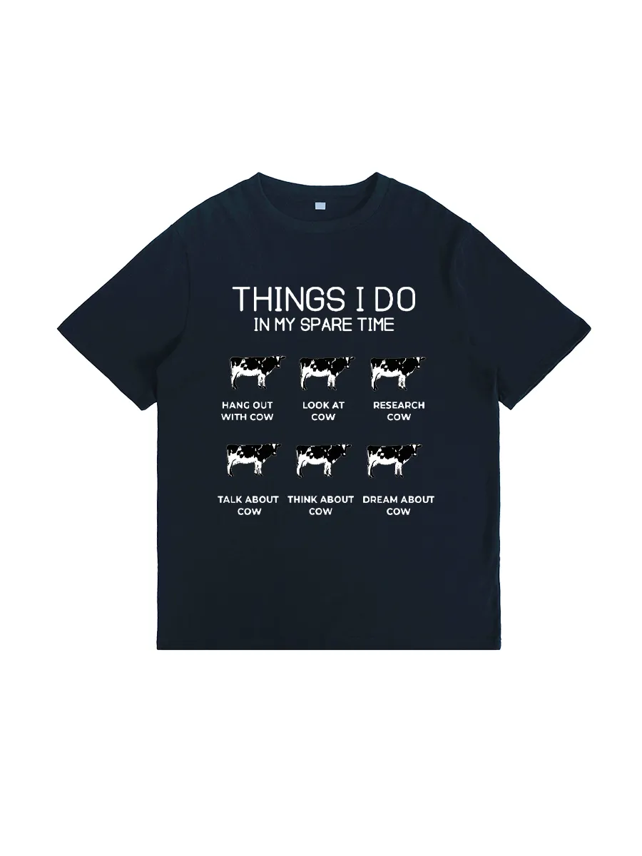 Things I Do In My Spare Time Funny T-shirts