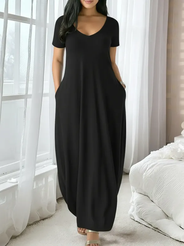 Women's Long Loungewear Dress