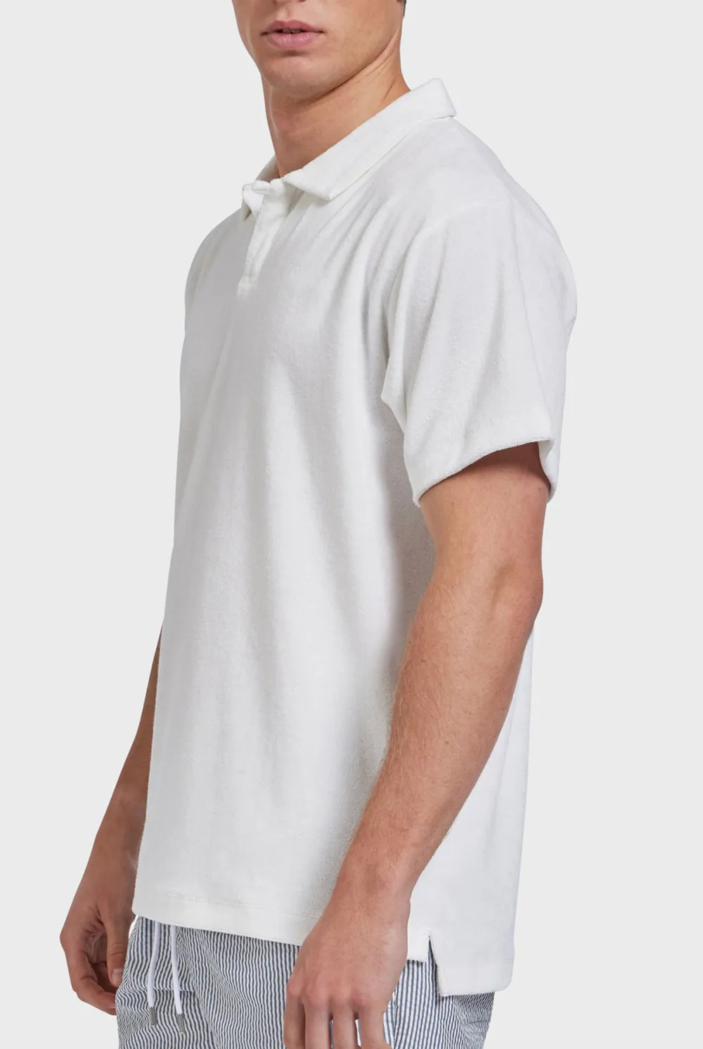 Short Sleeve Polo Neck Tee