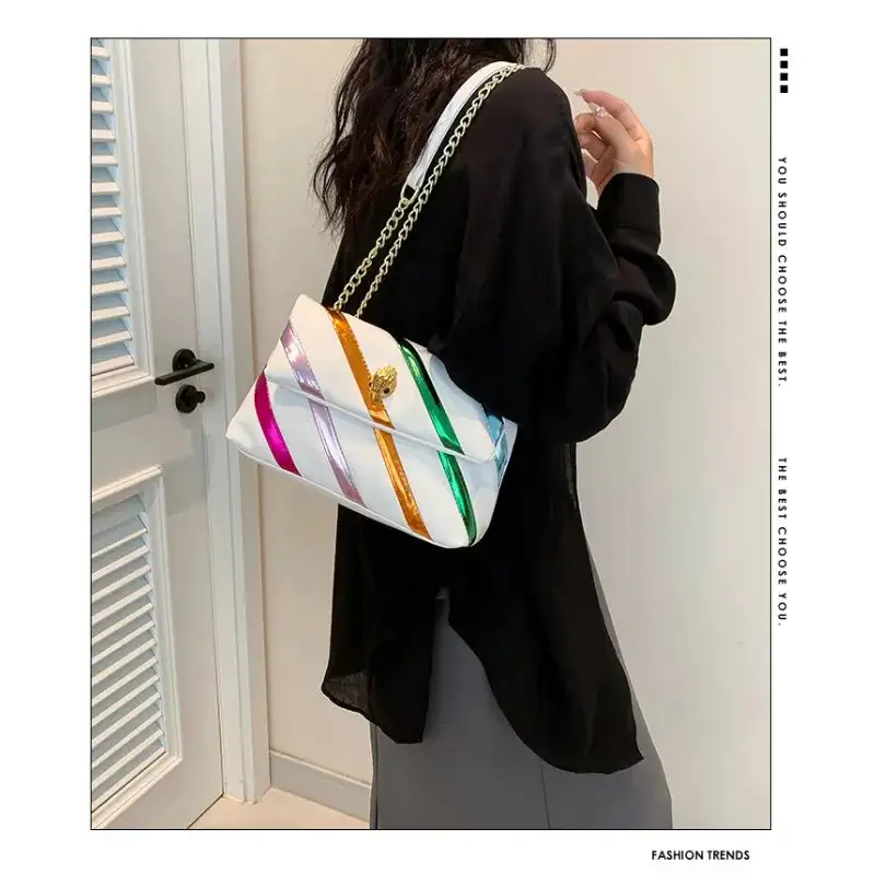 Relaxed Zip-Top Shoulder Bag