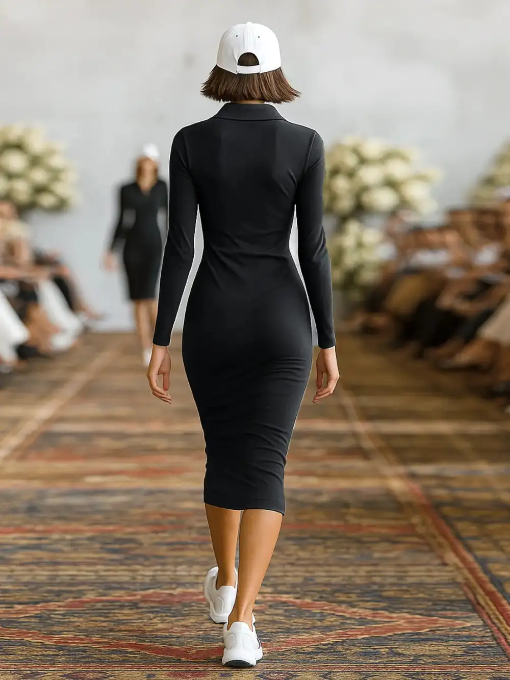 Balanced Refined Women's Midi Dress