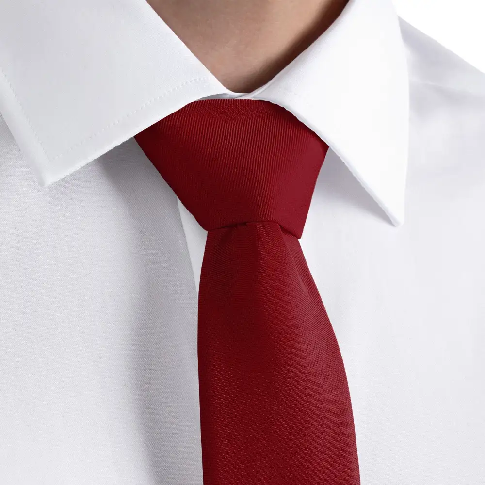 Versatile Solid Detail Necktie