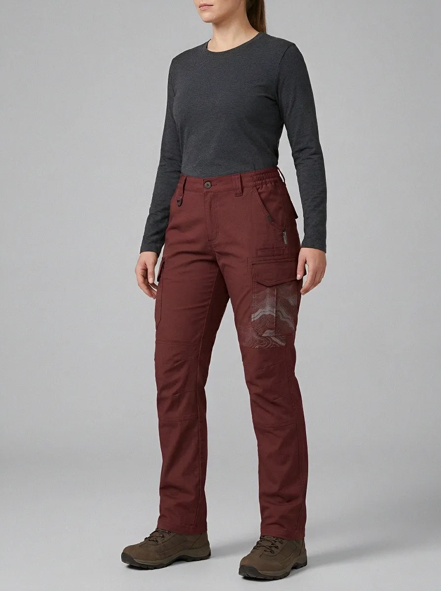 Tactical Outdoor Topographic Map Explorer Cargo Pants