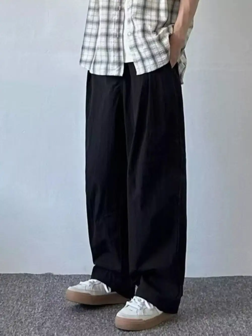 Men's Plus Size Loose Fit Casual Pants
