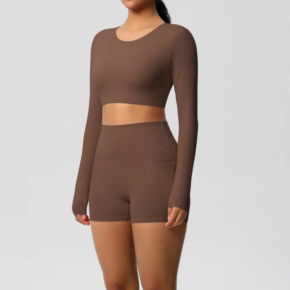 Brushed High-Waist Bra Active Set