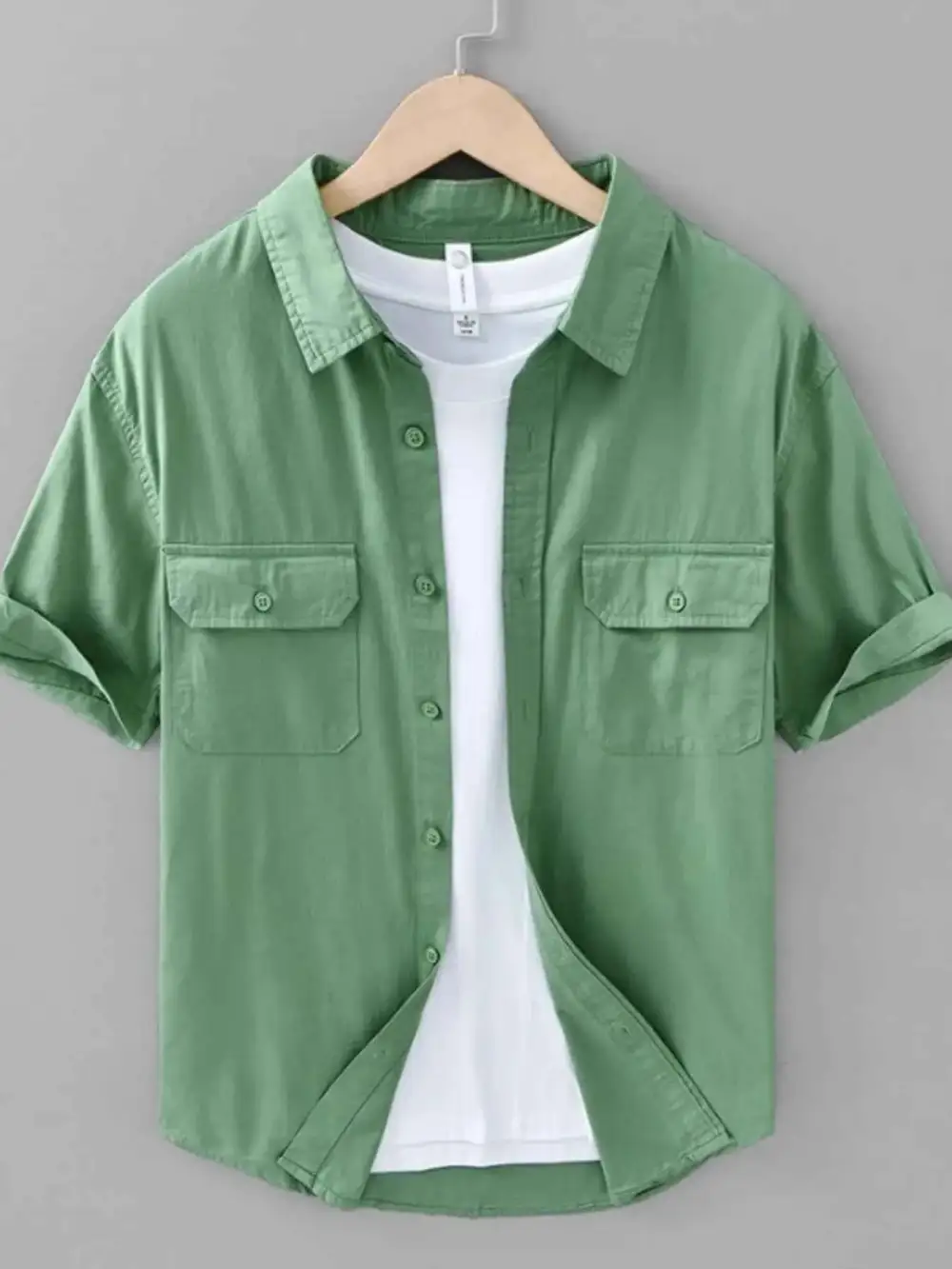 Everyday Button Up Short Sleeve Shirt