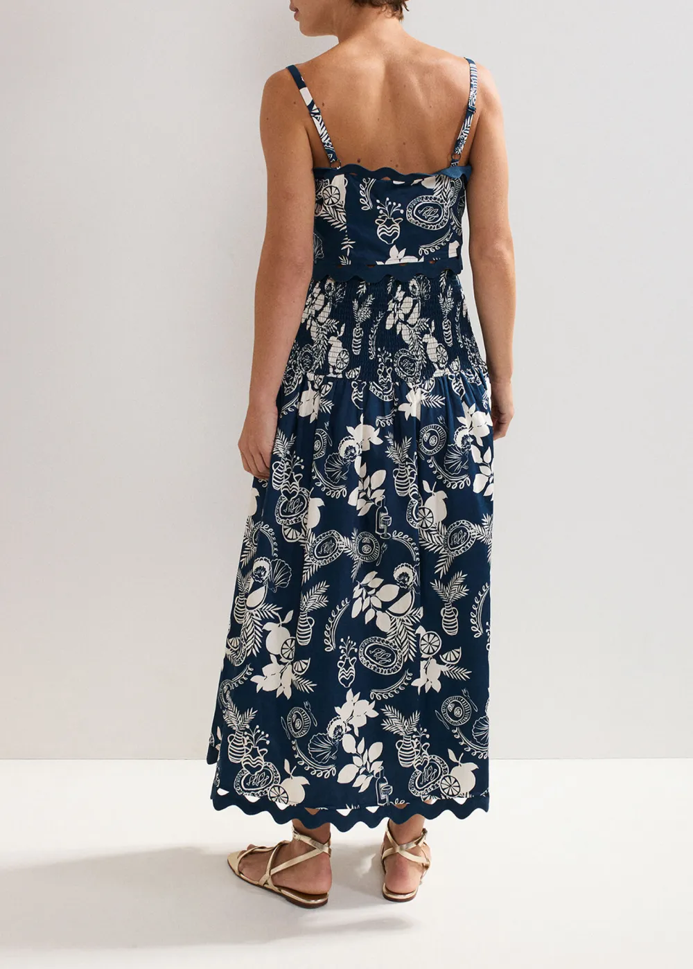 Casual Cartoon Print Skirt