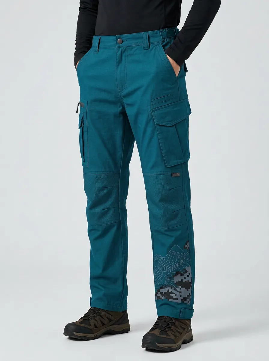 Tactical Mountain Pixel Cargo Pants