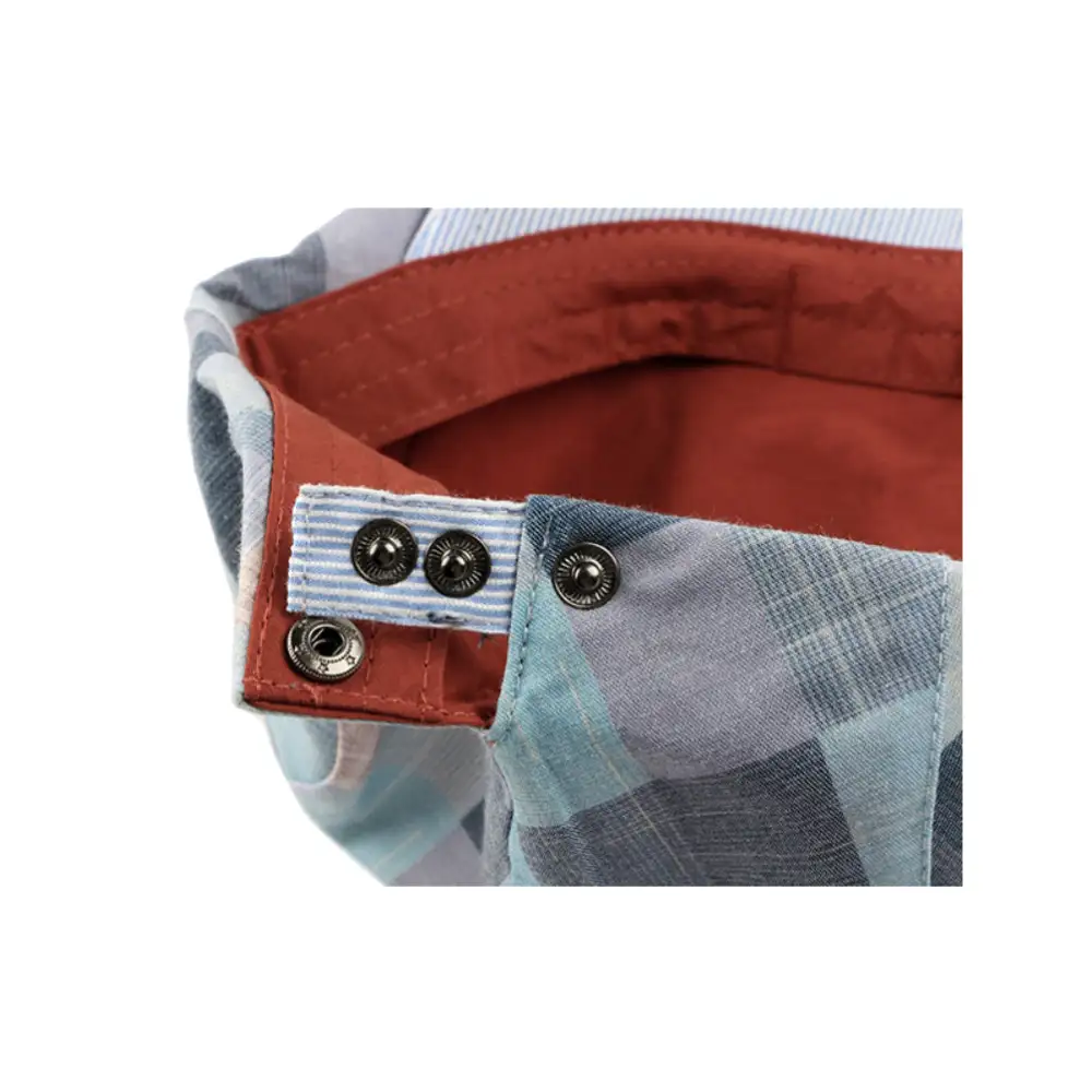 Cotton Plaid Newsboy Cap