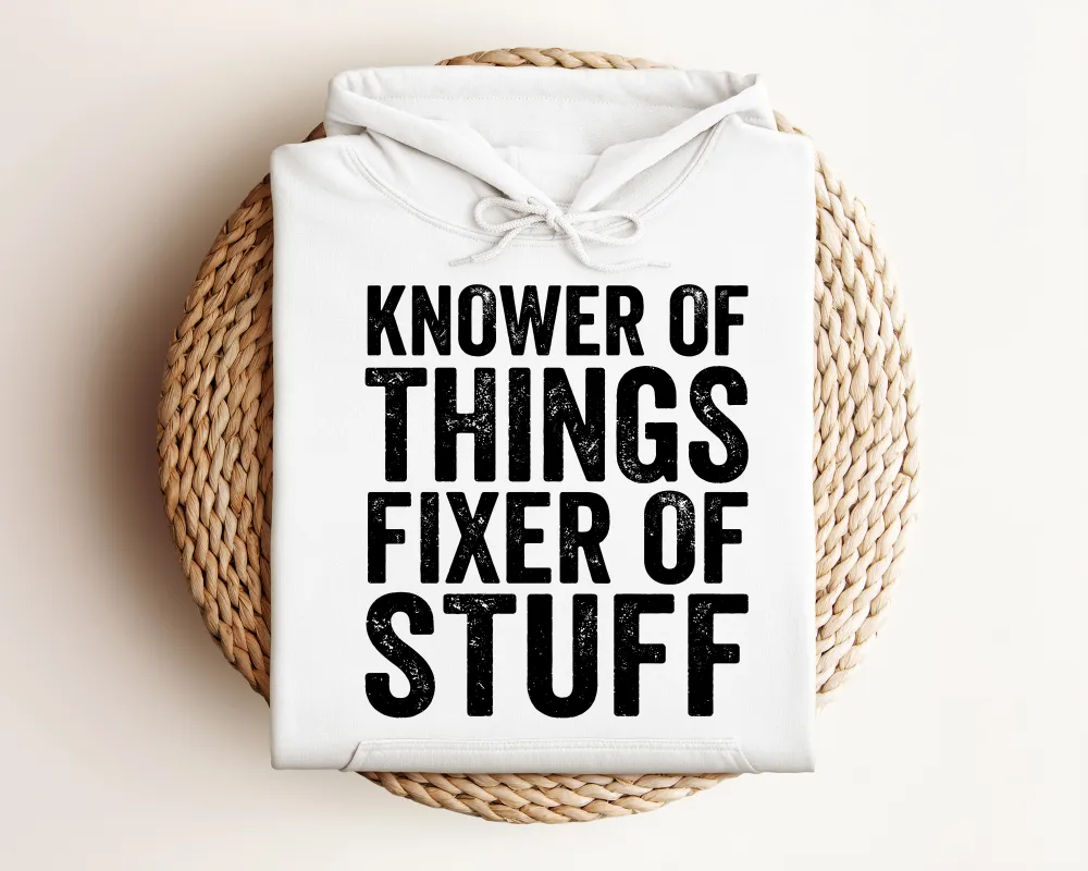 Fixer Dad Graphic Pullover Hoodie