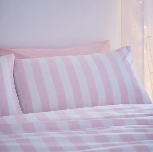 Balanced Bedroom Stripe Cotton Duvet Cover Set
