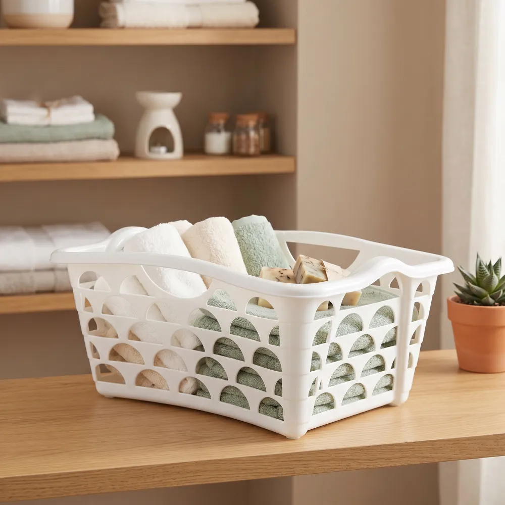 Practical Rectangular Laundry Basket