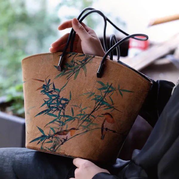 Vintage Bamboo Bag
