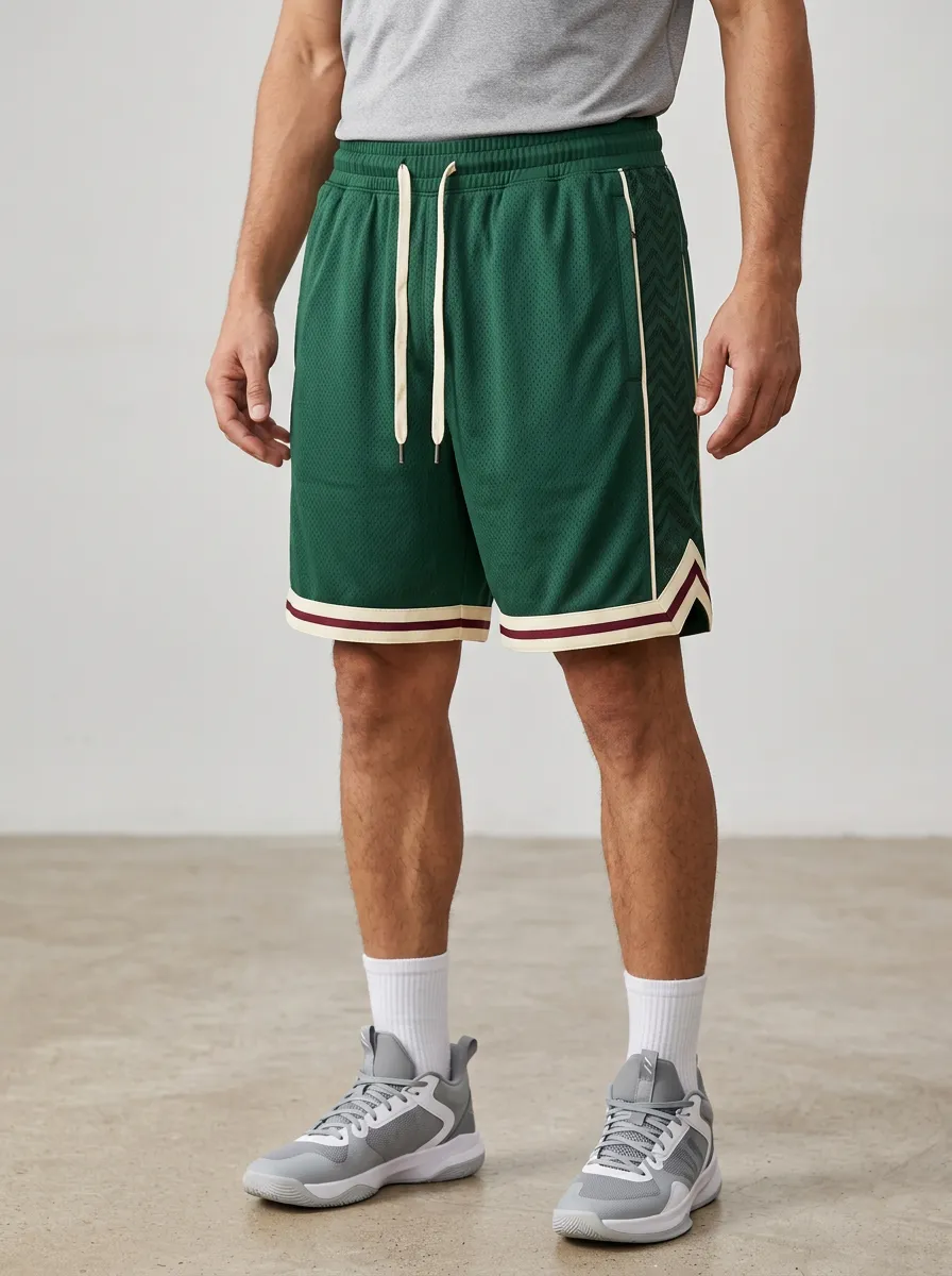 Active Street Style Men's Basketball Shorts