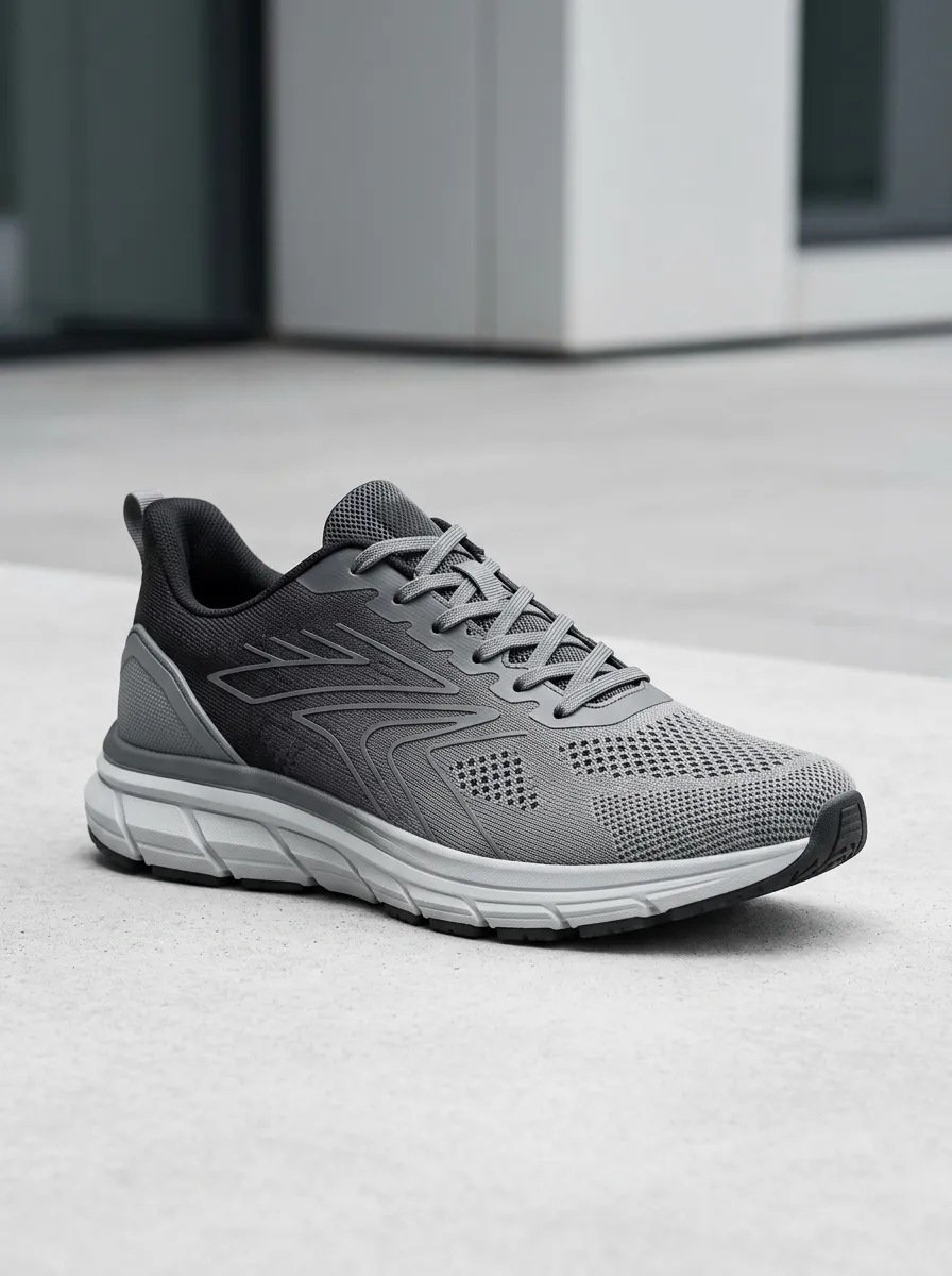 Contemporary Mesh Graphic Casual Look Men's Running Shoes