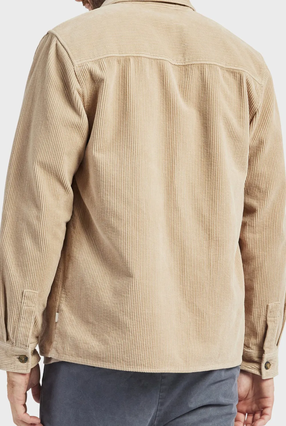 Lebowski Cord Overshirt-Navy