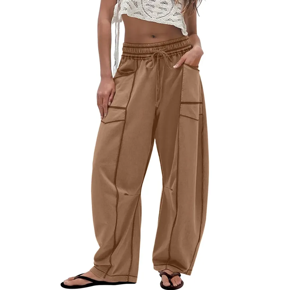 Women's Loose Wide-Leg Yoga & Casual Pants