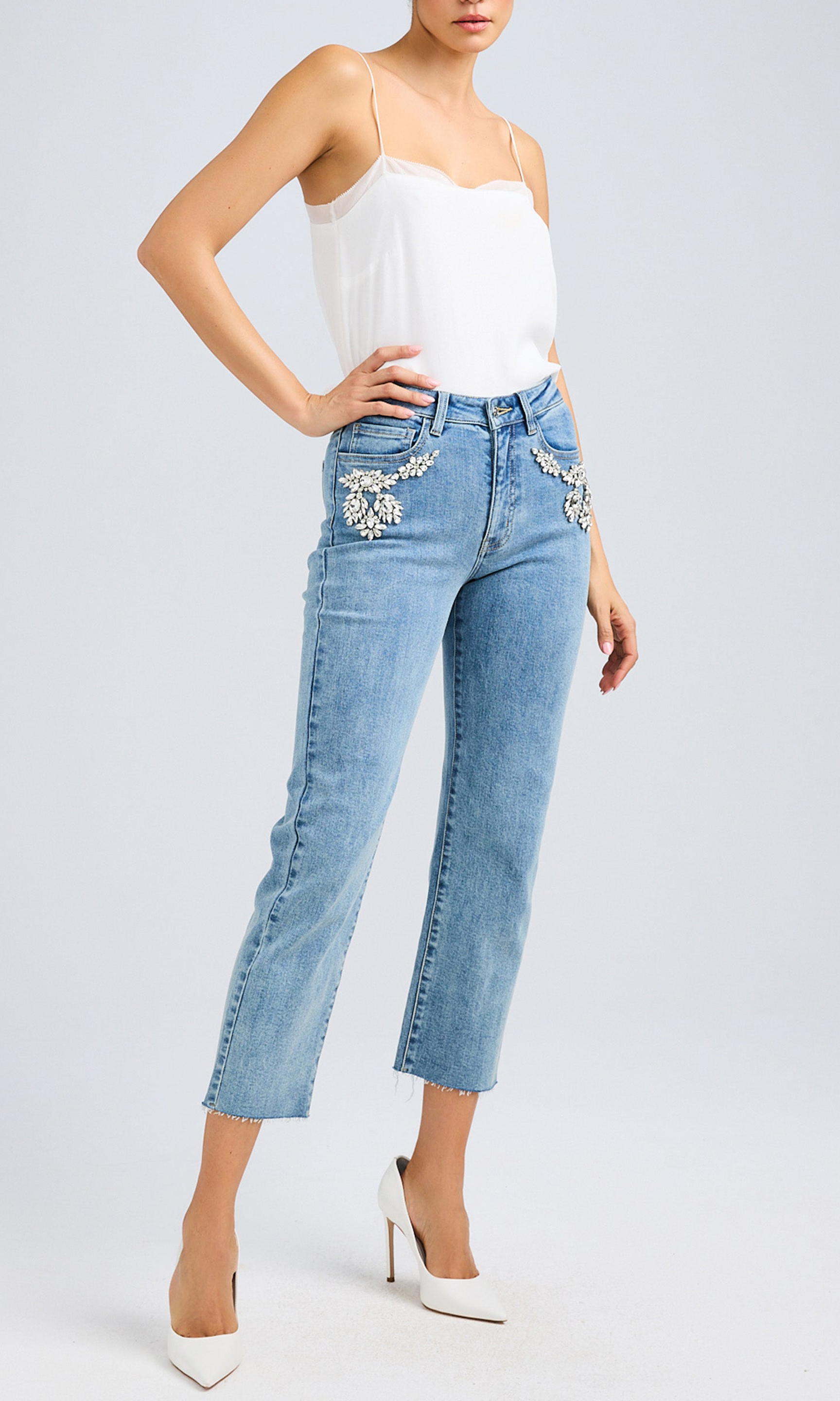 White Sexy Lace Camisole