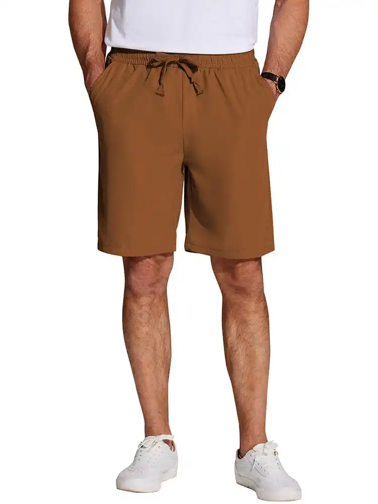 Men's Casual Elastic Waist Shorts