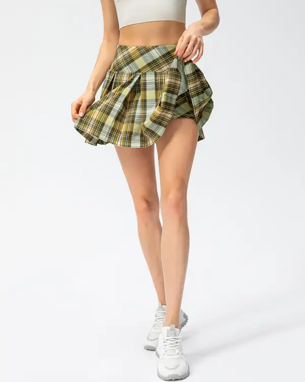 Casual Pleated Everyday Skirt