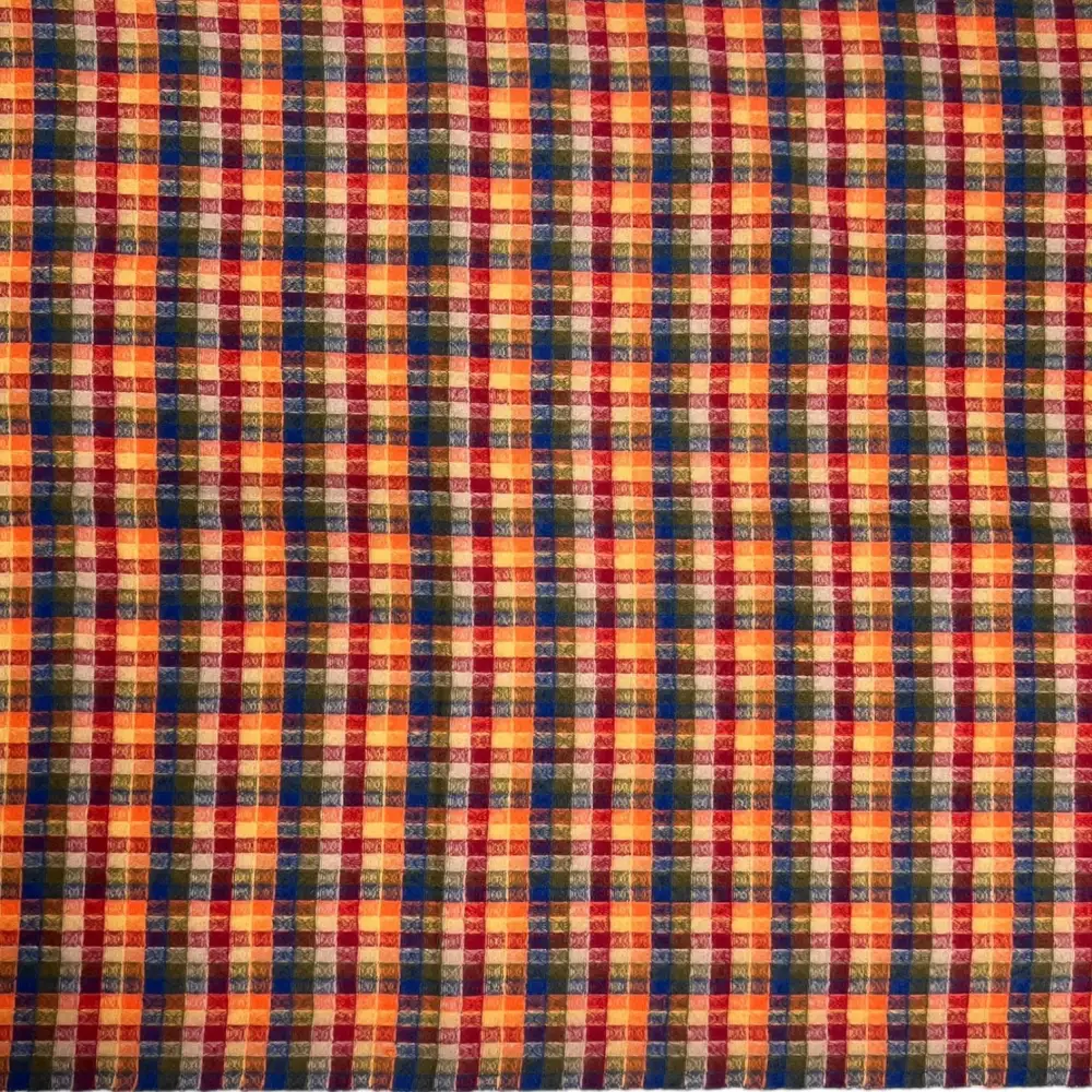 Puzzle Print Winter Scarf