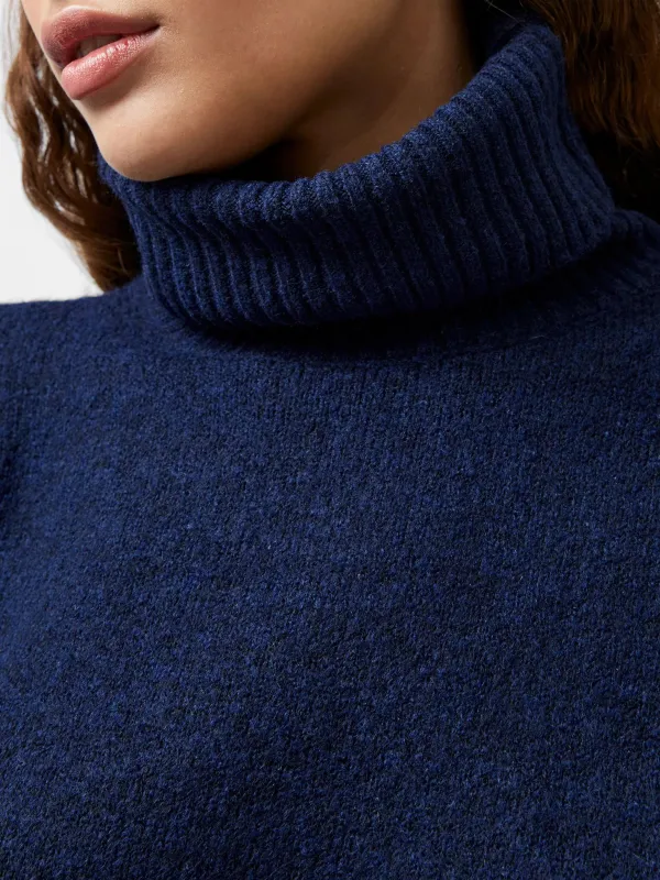 Fashionable Soft Turtleneck Loose Sweater