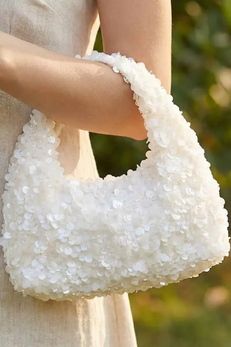 Fame Full Sequin Hand Bag