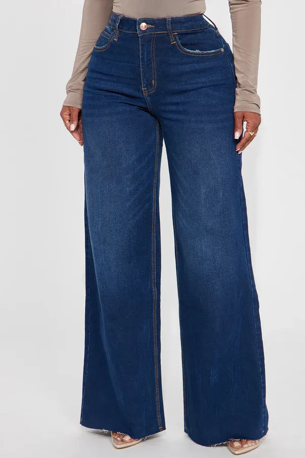 So Valid Stretch Wide Leg Jeans