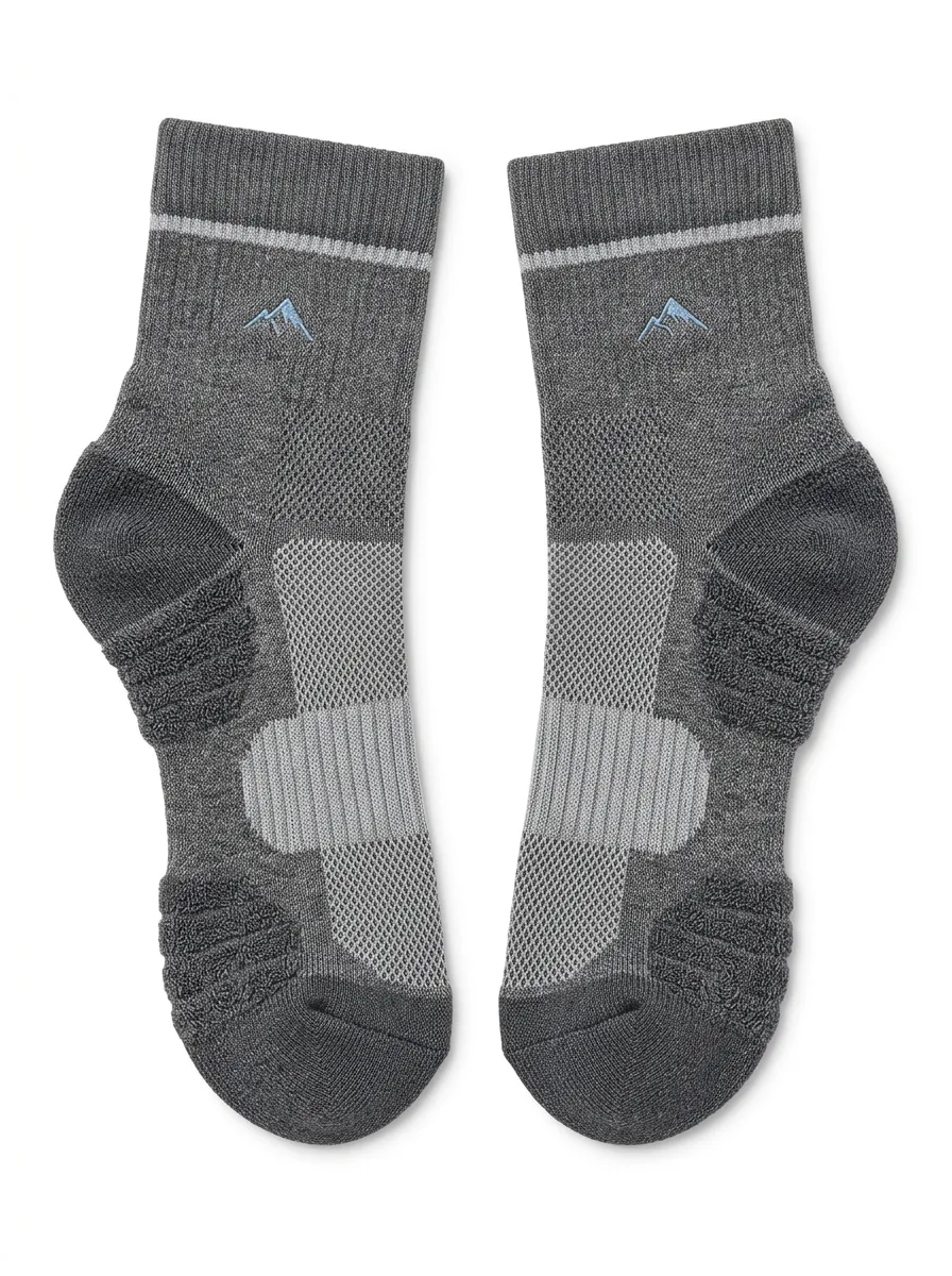 Men's Nature Inspired Mountain Printed Socks