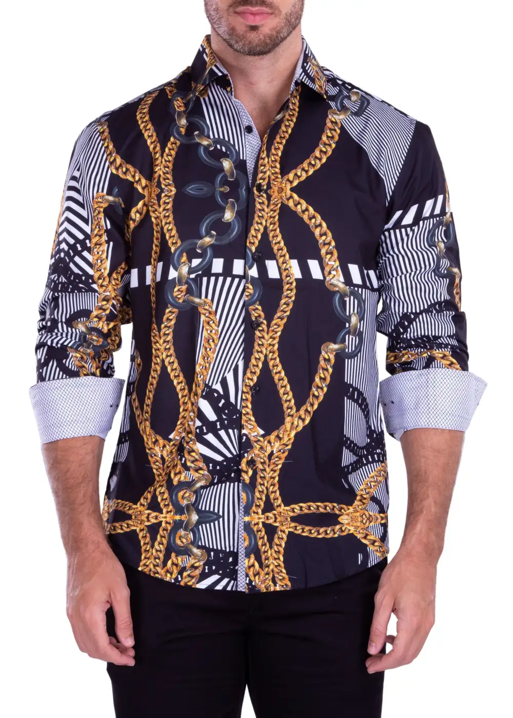Relaxed Button Up Dress Shirt
