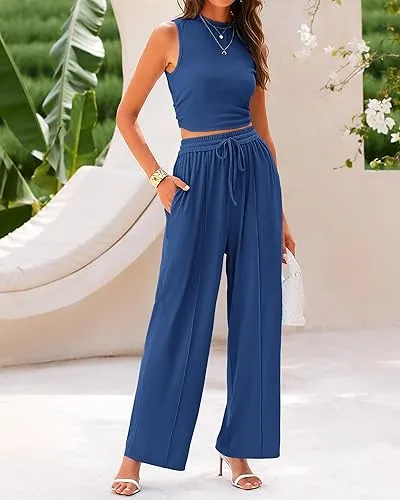 🔥Women'S Summer Two-Piece Set🔥8-Sets - All Colors Included