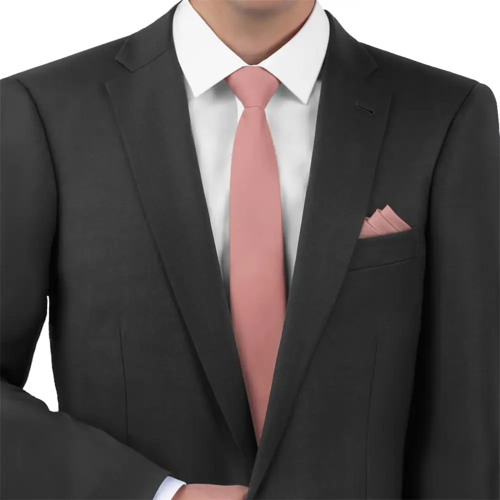Elegant Solid Design Necktie