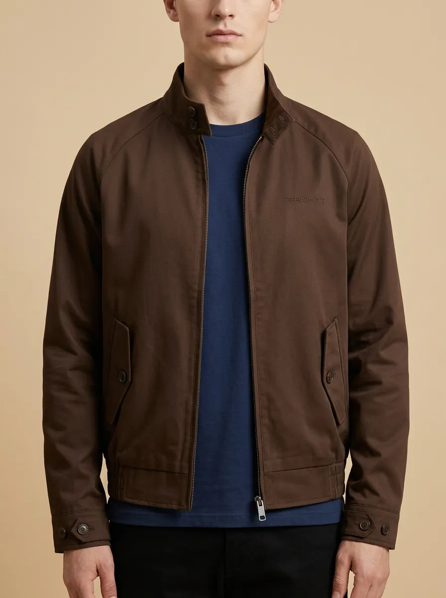 Open Route Collar Jacket