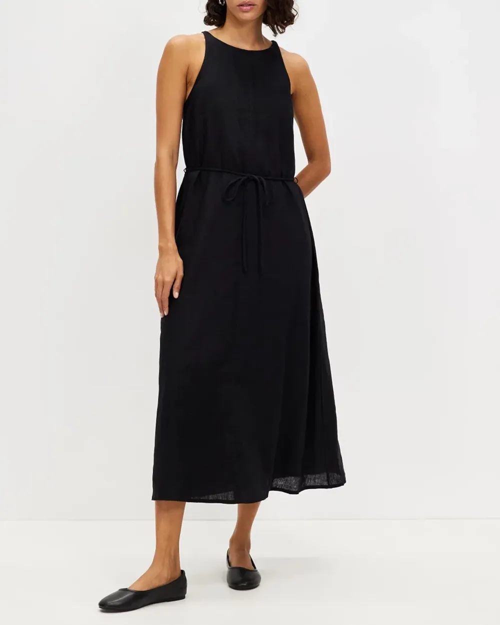 Linen Maxi Dress