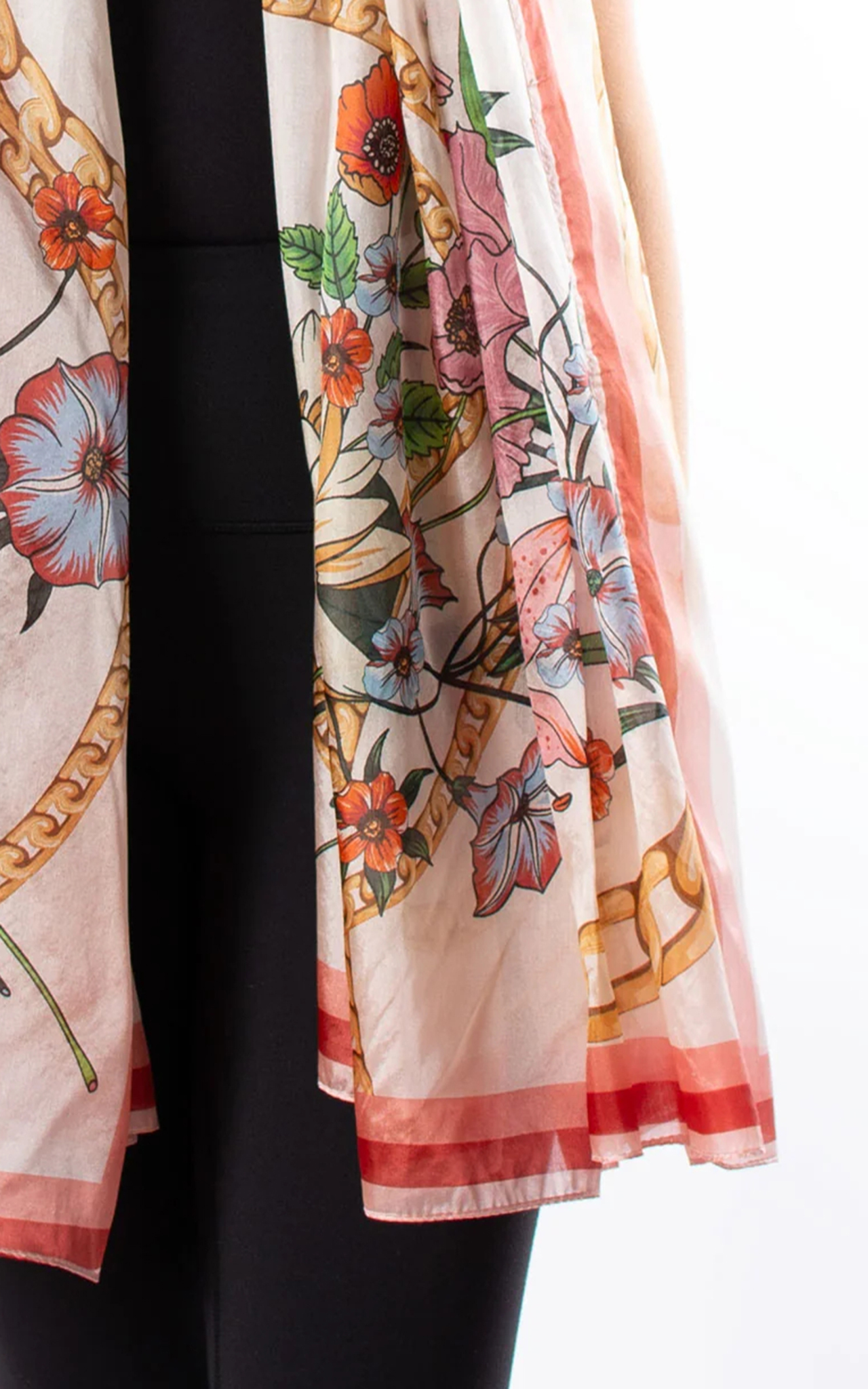 Literary Retro Silky Women's Scarf