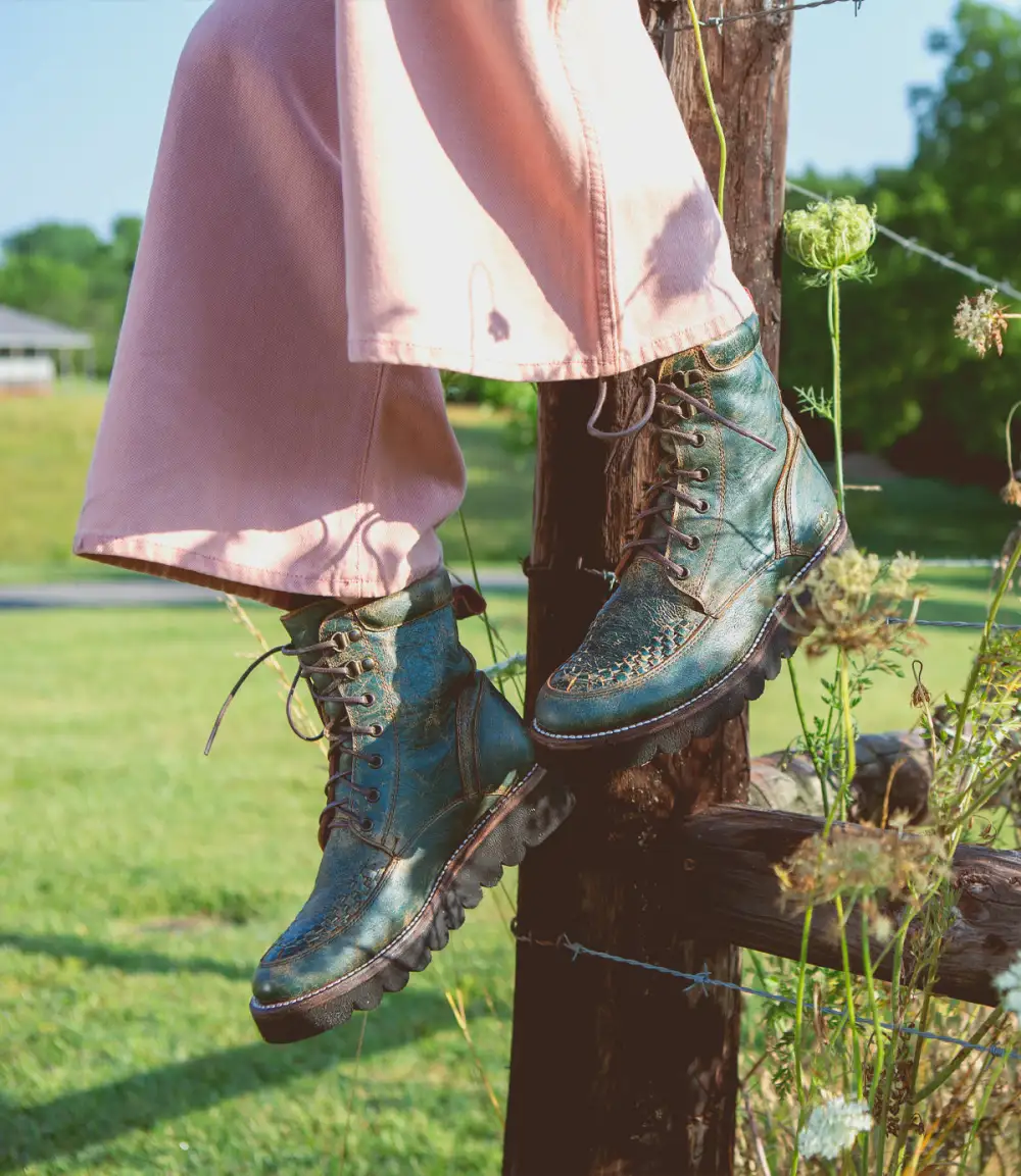 Woven Platform Everyday Boots