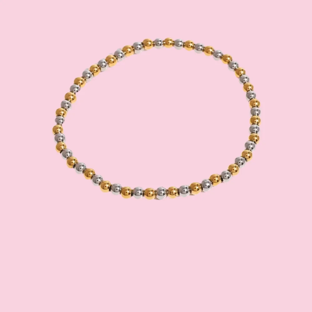 Refined Beaded Bracelet