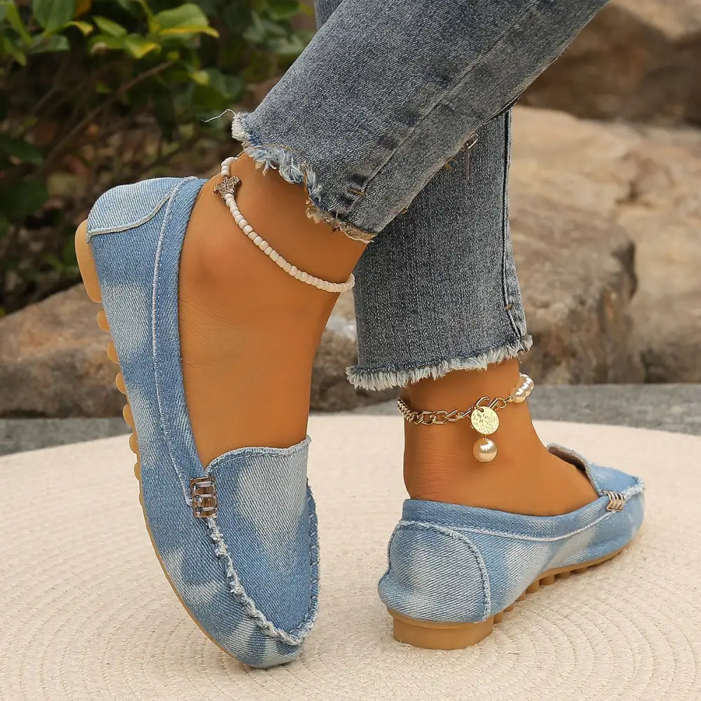 Flats Round Toe Loafers