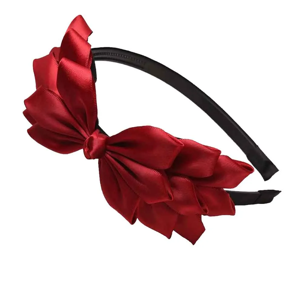 Satin Bow Headband