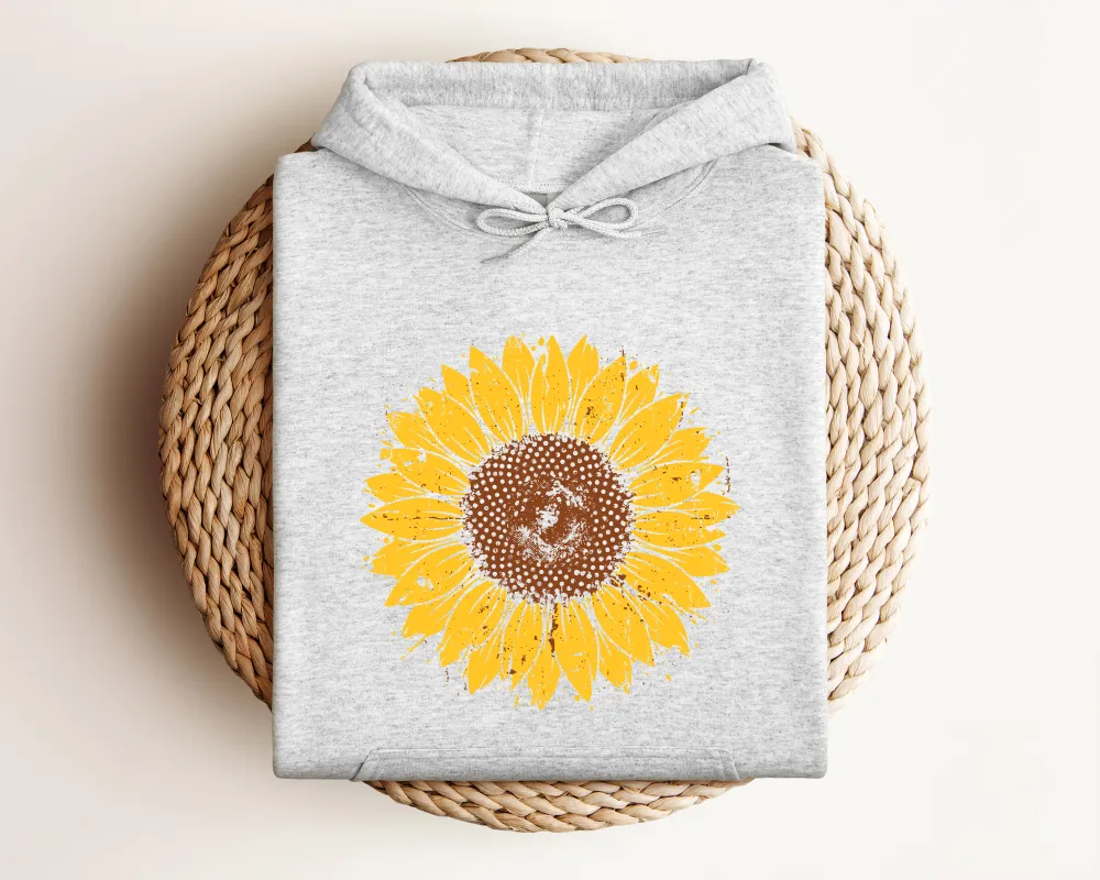Sunflower Graphic Pullover Hoodie